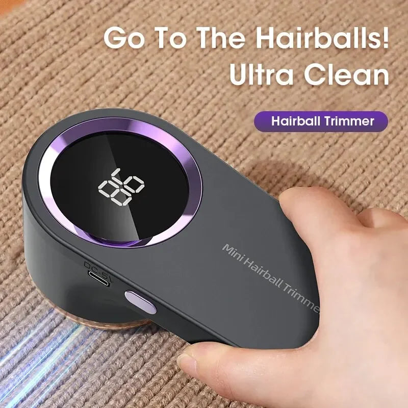 Dissolvant de peluches pour vêtements, dissolvant de peluches électrique numérique LED, Rechargeable par USB, rasoir en tissu Fuzz, pull, livraison directe