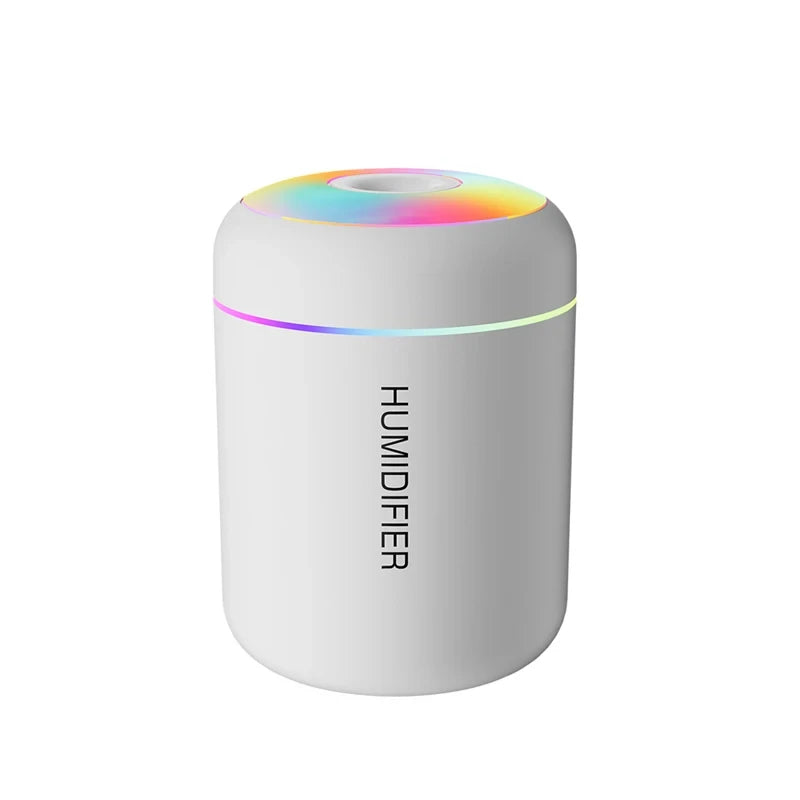 Mini humidificateur d'air diffuseur d'arôme Usb 180ml, purificateur d'huile essentielle, pulvérisateur de brume fraîche, voiture, maison, chambre à coucher, LED, humidificateur de bureau