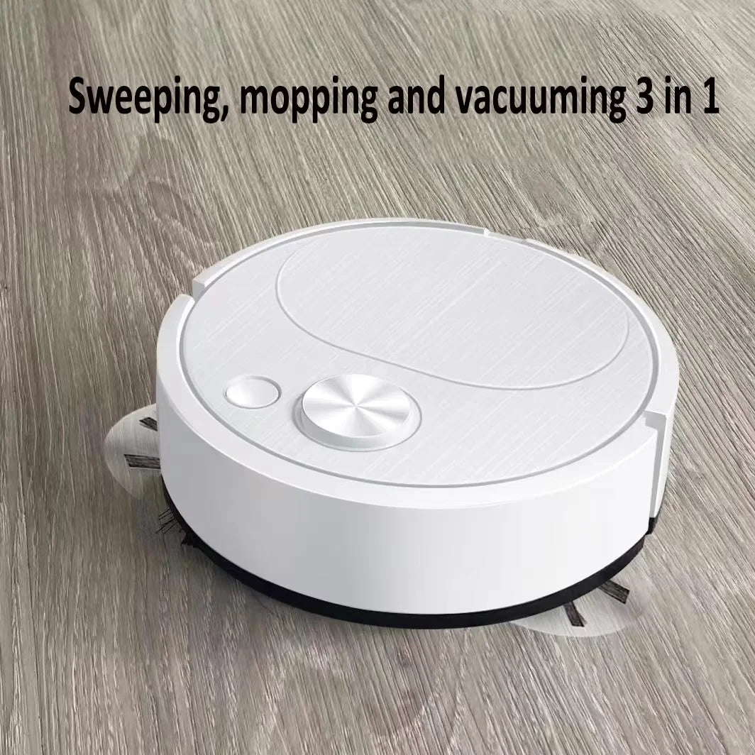 Nouveau Robot de balayage USB aspirateur vadrouille 3 en 1 intelligent sans fil 1500Pa traînant nettoyage balayage sol pour le bureau à domicile