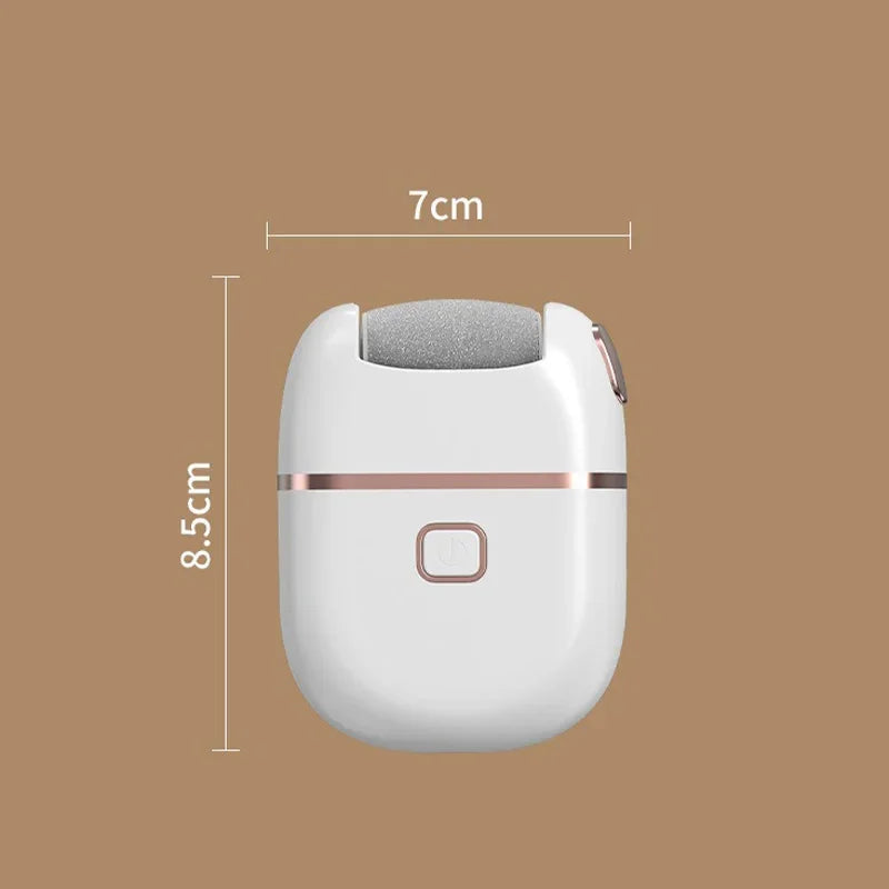 Broyeur de pieds électrique Rechargeable, dissolvant de peau morte, épurateur de callosités et de pieds, lime électrique pour les pieds secs et craquelés, réparation de soins des pieds