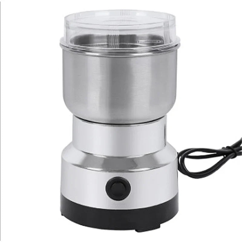 Mini broyeur électrique domestique 300ml, pulvérisateur ultrafin pour aliments pour bébés, moulin à café, épices, poivre, moulin à grains, 4 lames