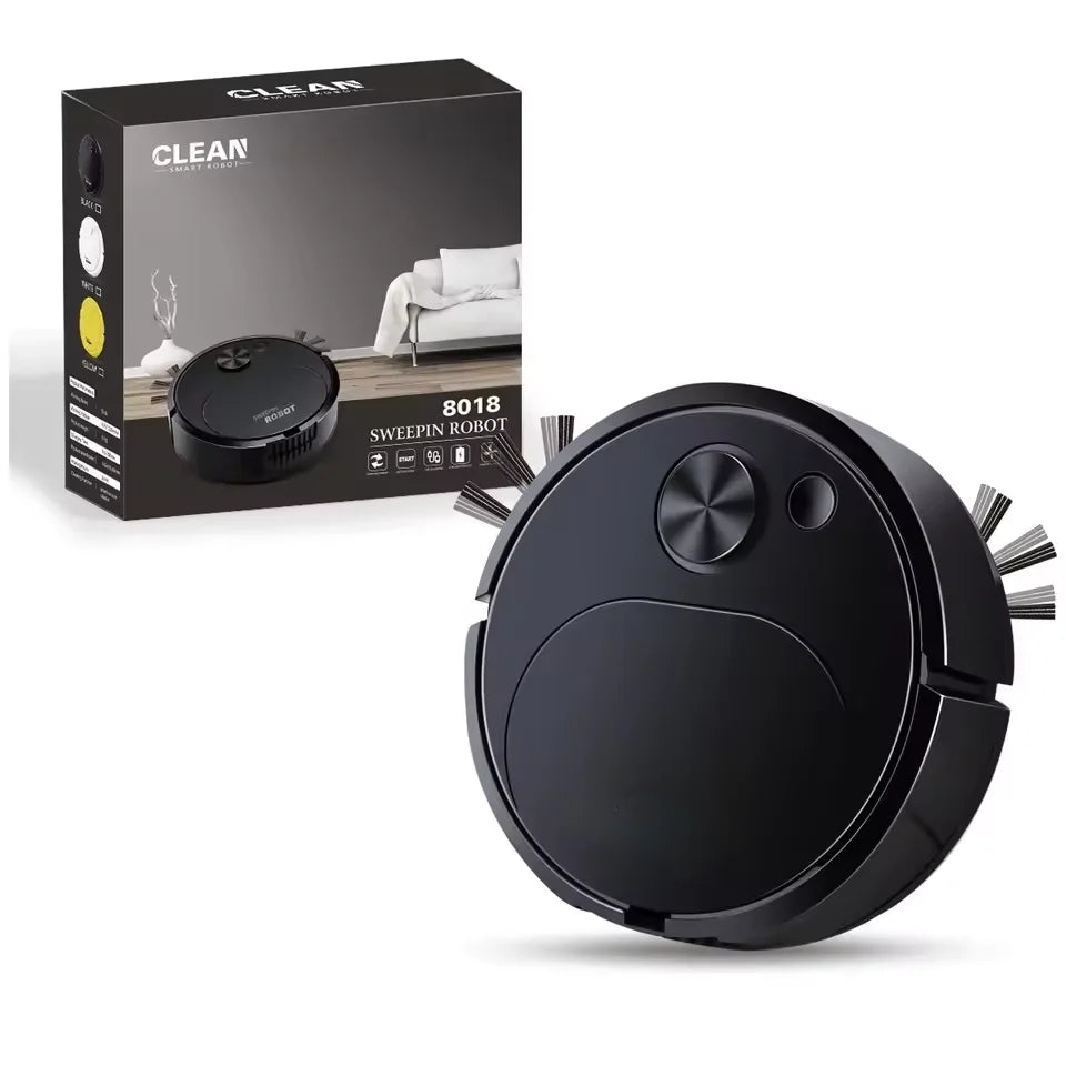 Nouveau Robot de balayage USB aspirateur vadrouille 3 en 1 intelligent sans fil 1500Pa traînant nettoyage balayage sol pour le bureau à domicile