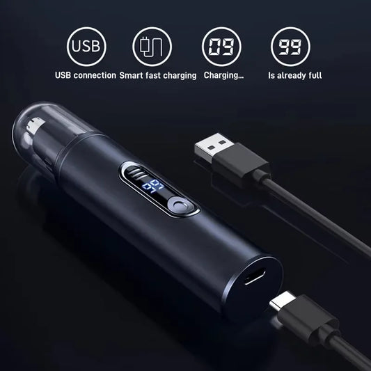 Mini tondeuse à cheveux de poche pour le nez et les oreilles, indolore, pour les sourcils, étanche, Portable, pour hommes et femmes