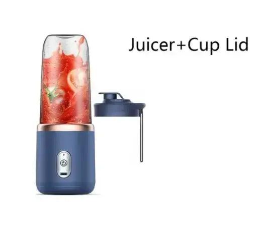 Mélangeur de fruits électrique portable Ju479, chargement USB, citron, orange, tasse de jus, SmUnvétérans wn ie, 2 tasses, 400ml