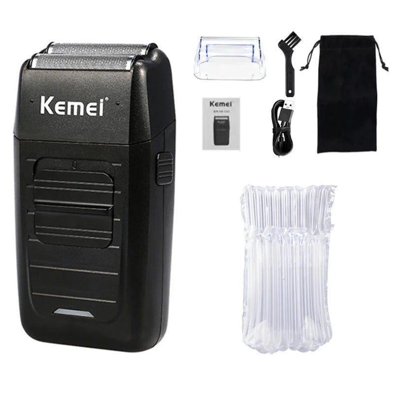 Kemei KM-2296 KM-2299 KM-1102 Kit de tondeuse à cheveux rasoir électrique pour hommes tondeuse à cheveux Machine de coupe de cheveux professionnelle