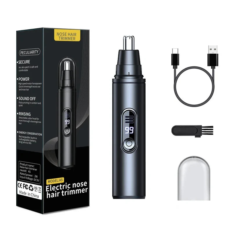 Mini tondeuse à cheveux de poche pour le nez et les oreilles, indolore, pour les sourcils, étanche, Portable, pour hommes et femmes
