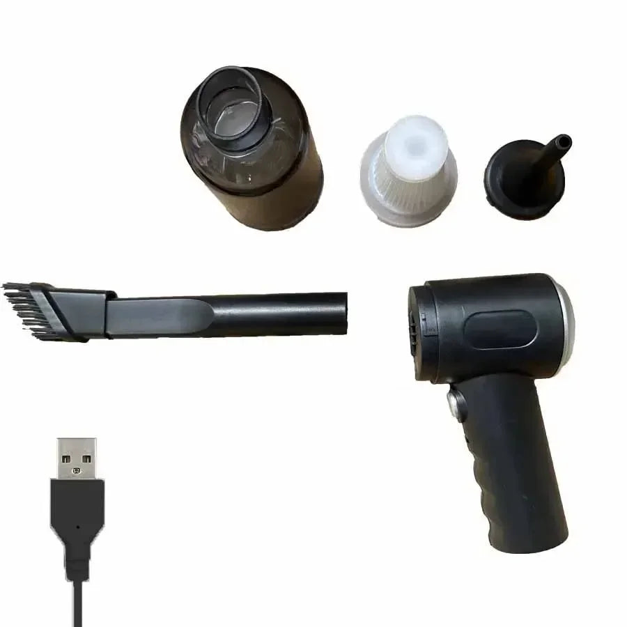 Aspirateur de voiture sans fil 9000Pa, chargement USB, appareil de nettoyage Portable 1200mAh, Mini aspirateur humide et sec pour la maison