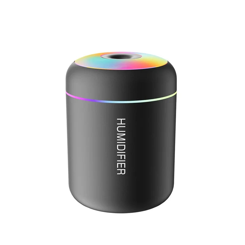 Mini humidificateur d'air diffuseur d'arôme Usb 180ml, purificateur d'huile essentielle, pulvérisateur de brume fraîche, voiture, maison, chambre à coucher, LED, humidificateur de bureau
