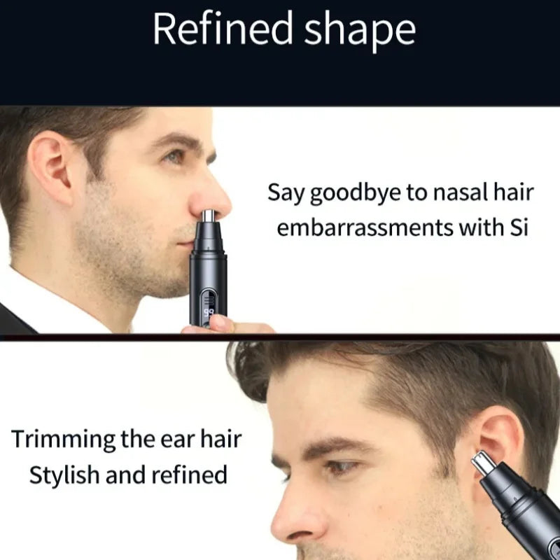 Mini tondeuse à cheveux de poche pour le nez et les oreilles, indolore, pour les sourcils, étanche, Portable, pour hommes et femmes