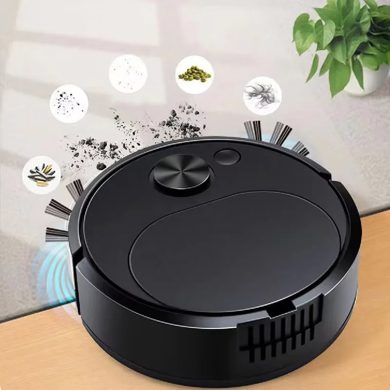 Nouveau Robot de balayage USB aspirateur vadrouille 3 en 1 intelligent sans fil 1500Pa traînant nettoyage balayage sol pour le bureau à domicile