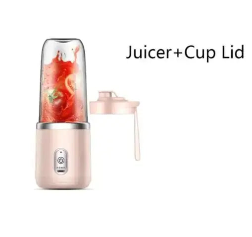 Mélangeur de fruits électrique portable Ju479, chargement USB, citron, orange, tasse de jus, SmUnvétérans wn ie, 2 tasses, 400ml