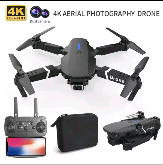 Drone Professionnel E88 4K Ultra HD